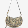 Bolso bandolera de piel estampada Oskan Moon Bolso bandolera de piel estampada Oskan Moon