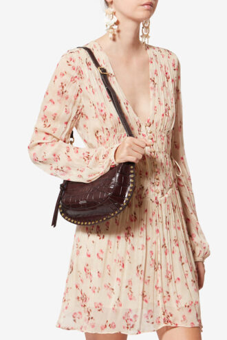 Bolso bandolera de piel Oskan Moon