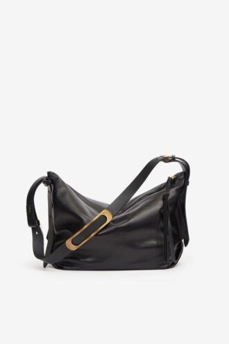 Bolso bandolera Leyden en piel suave y flexible