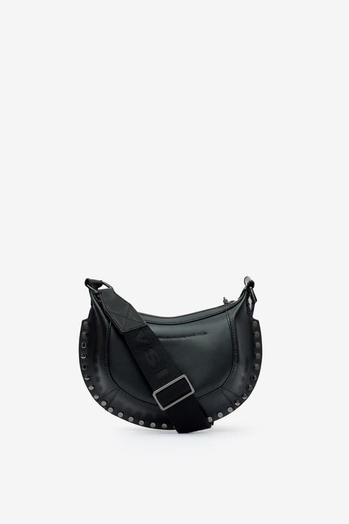 Bolso bandolera Mini Moon de piel granulada Bolso bandolera Mini Moon de piel granulada