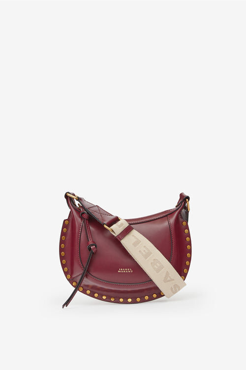 Bolso bandolera Mini Moon en piel de becerro Bolso bandolera Mini Moon en piel de becerro