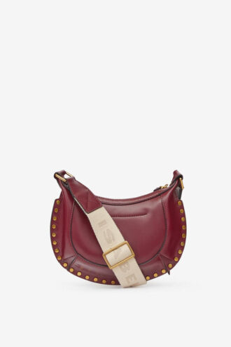 Bolso bandolera Mini Moon en piel de becerro