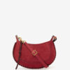 Bolso bandolera Oskan Moon de piel de becerro ante trenzada Bolso bandolera Oskan Moon de piel de becerro ante trenzada