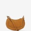Bolso bandolera Oskan Moon de piel de becerro ante trenzada Bolso bandolera Oskan Moon de piel de becerro ante trenzada
