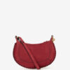 Bolso bandolera Oskan Moon de piel de becerro ante trenzada Bolso bandolera Oskan Moon de piel de becerro ante trenzada