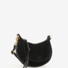 Bolso bandolera Oskan Moon de piel de becerro ante trenzada Bolso bandolera Oskan Moon de piel de becerro ante trenzada