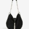 Bolso bandolera Oskan Tassel de piel de becerro anteada Bolso bandolera Oskan Tassel de piel de becerro anteada