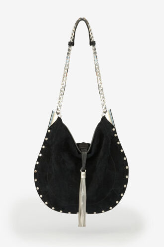 Bolso bandolera Oskan Tassel de piel de becerro anteada