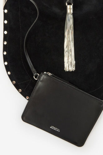 Bolso bandolera Oskan Tassel de piel de becerro anteada