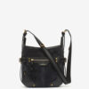 Bolso bandolera Sierra Hobo S en piel de ante Bolso bandolera Sierra Hobo S en piel de ante
