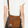 Bolso bandolera Sierra Hobo S en piel de ante