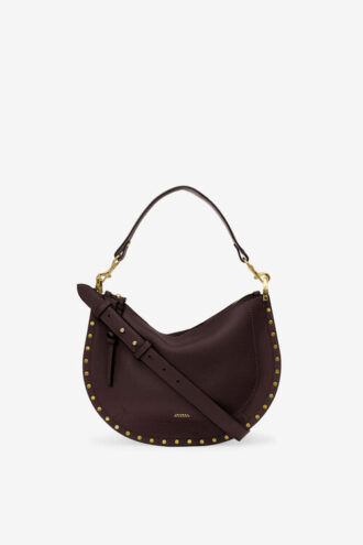 Bolso de hombro de piel con cremallera Oskan Soft