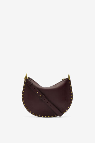 Bolso de hombro de piel con cremallera Oskan Soft