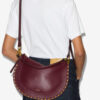 Bolso de hombro de piel con cremallera Oskan Soft Bolso de hombro de piel con cremallera Oskan Soft