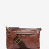 Bolso de hombro Nessah en piel brillante