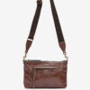 Bolso de hombro Nessah en piel brillante