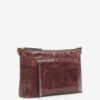 Bolso de hombro Nessah en piel brillante Bolso de hombro Nessah en piel brillante