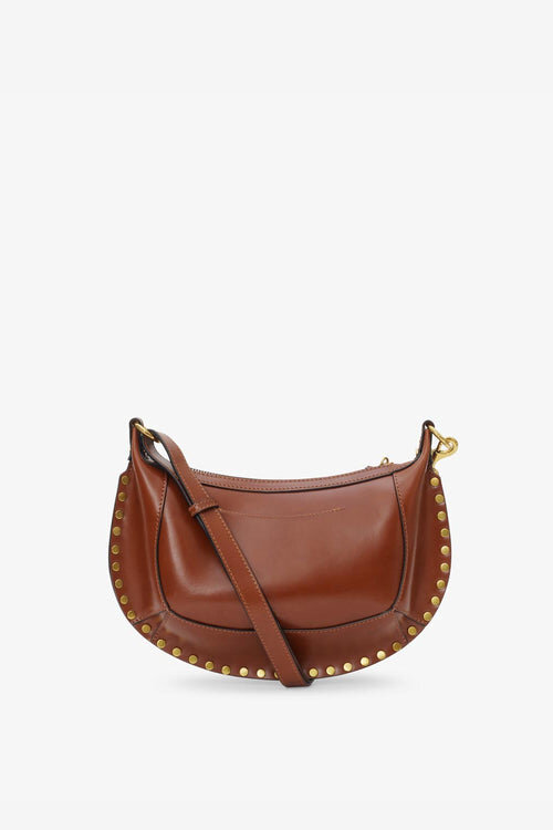 Bolso de hombro Oskan Moon en piel suave Bolso de hombro Oskan Moon en piel suave