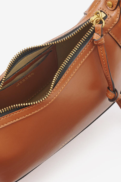 Bolso de hombro Oskan Moon en piel suave Bolso de hombro Oskan Moon en piel suave