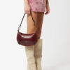 Bolso de hombro Oskan Moon en piel suave Bolso de hombro Oskan Moon en piel suave