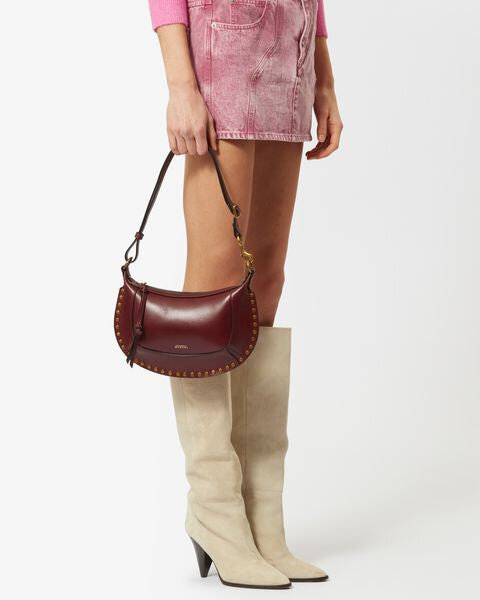 Bolso de hombro Oskan Moon en piel suave Bolso de hombro Oskan Moon en piel suave
