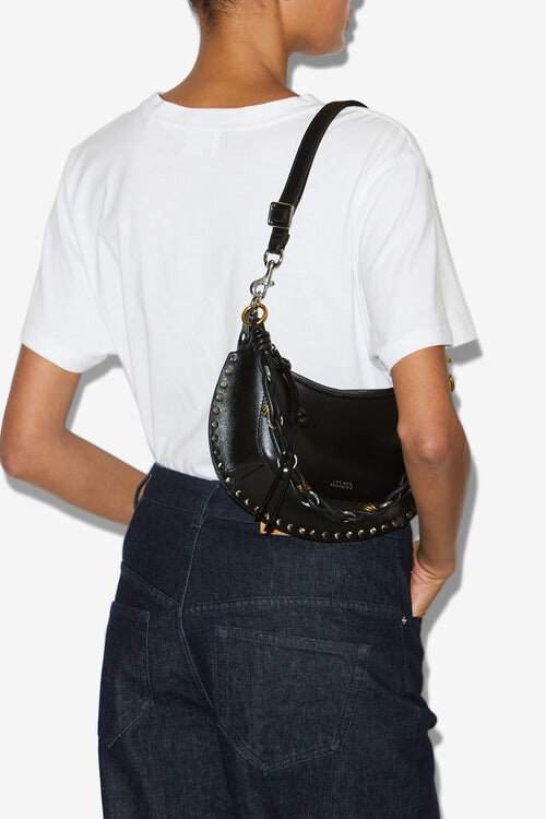 Bolso de hombro Oskan Moon en piel suave Bolso de hombro Oskan Moon en piel suave
