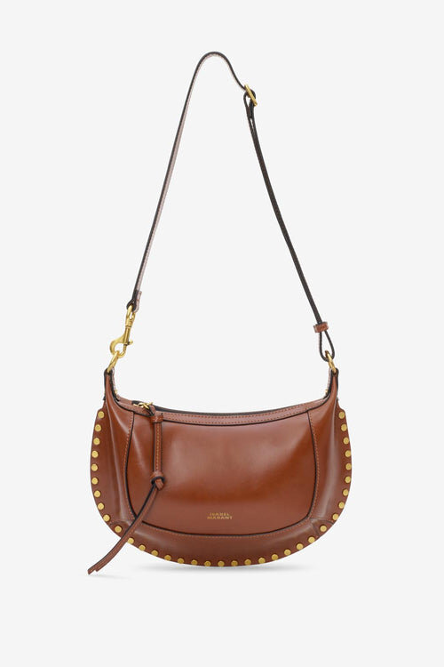 Bolso de hombro Oskan Moon en piel suave Bolso de hombro Oskan Moon en piel suave