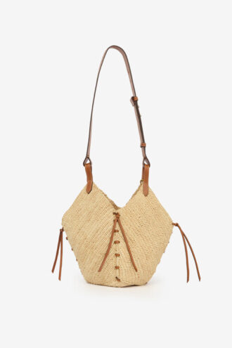 Bolso de hombro Tampa Mini Raffia