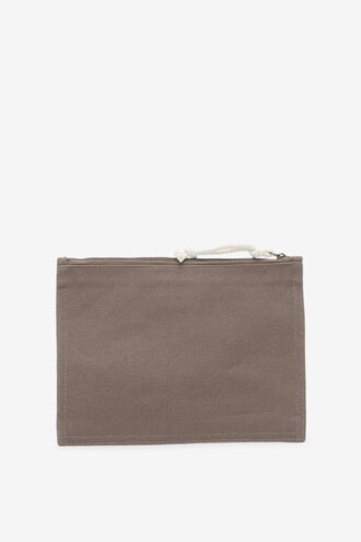 Bolso de mano de algodón descolorido con logotipo Netia