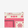 Bolso de mano de algodón estampado Netia con logotipo Bolso de mano de algodón estampado Netia con logotipo