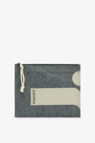 Bolso de mano de algodón Netia