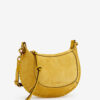 Bolso de mano de piel de becerro trenzada Oskan Moon Bolso de mano de piel de becerro trenzada Oskan Moon