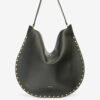 Bolso de mano Oskan Hobo Soft de piel de becerro granulada