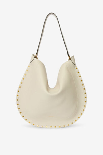 Bolso de mano Oskan Hobo Soft de piel de becerro granulada