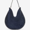 Bolso de mano Oskan Hobo Soft Zip de piel de becerro anteada Bolso de mano Oskan Hobo Soft Zip de piel de becerro anteada