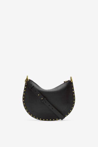 Bolso de mano Oskan Hobo Soft Zip de piel de becerro granulada