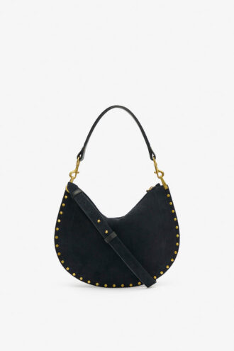Bolso de mano Oskan Hobo Soft Zip de piel de becerro trenzada