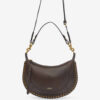 Bolso de mano y bandolera de piel de becerro Naoko
