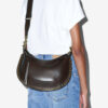 Bolso de mano y bandolera de piel de becerro Naoko