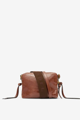 Bolso de piel brillante Wardy Camera