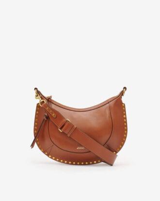 Bolso de piel con tachuelas Naoko