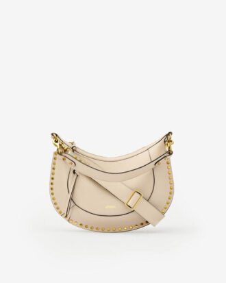 Bolso de piel con tachuelas Naoko