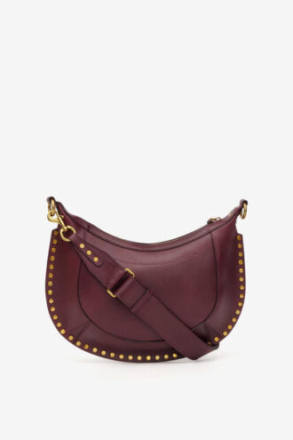 Bolso de piel con tachuelas Naoko