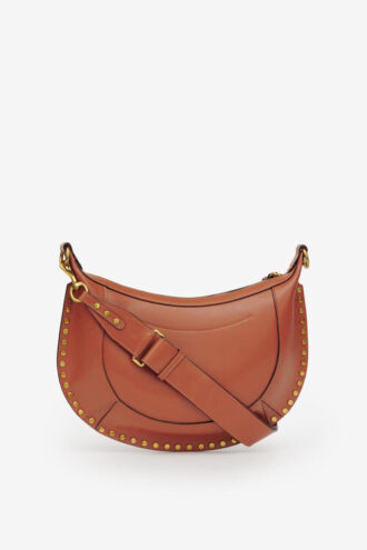 Bolso de piel con tachuelas Naoko