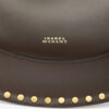 Bolso de piel con tachuelas Naoko