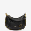 Bolso de piel granulada con tachuelas Naoko
