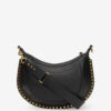 Bolso de piel granulada con tachuelas Naoko