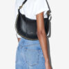 Bolso de piel granulada con tachuelas Naoko
