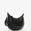 Bolso de piel granulada con tachuelas Naoko