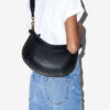 Bolso de piel granulada con tachuelas Naoko
